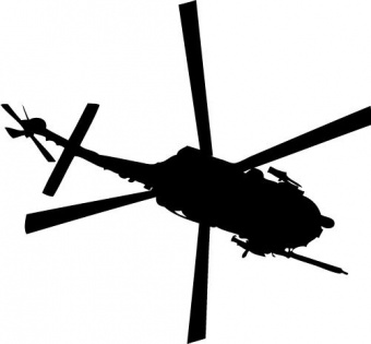 Naklejka Helikopter11