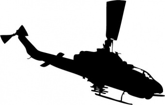 Naklejka Helikopter12