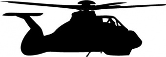 Naklejka Helikopter8
