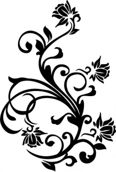 Naklejka Flora 258